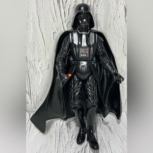 Star Wars Talking Darth Vader 15" Action Figure TESTED Pre owned Working